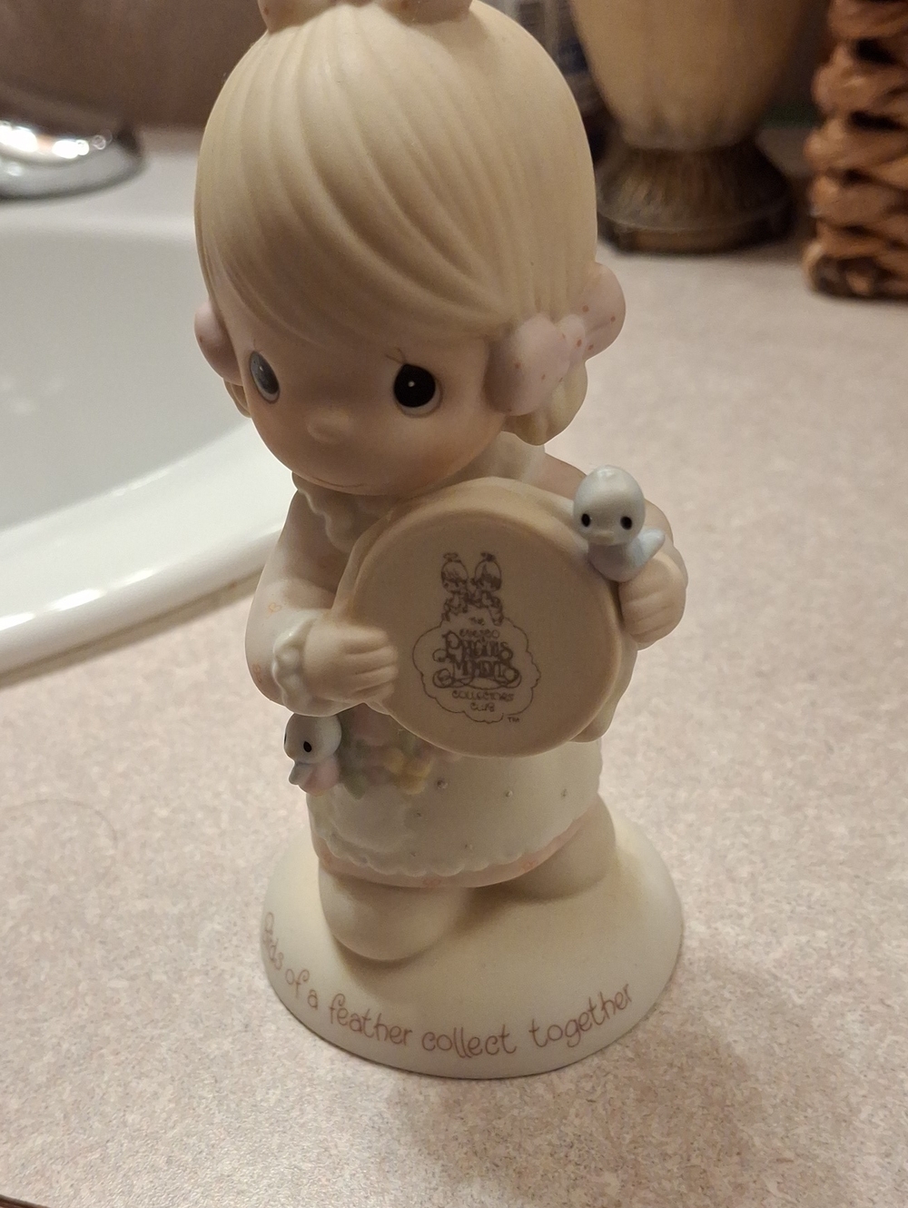 Precious Moments Birds of a Feather Collect Together Figurine